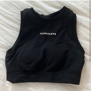 Alphalete ozone crop bra